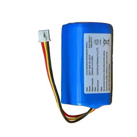 For D071-INR-CH-4S1P 2500mAh 14.4V 36Wh COHN Cylindrical Battery
