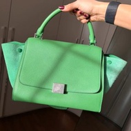 Céline Trapeze Small 鞦韆包 2WAY 開運綠招財女神
