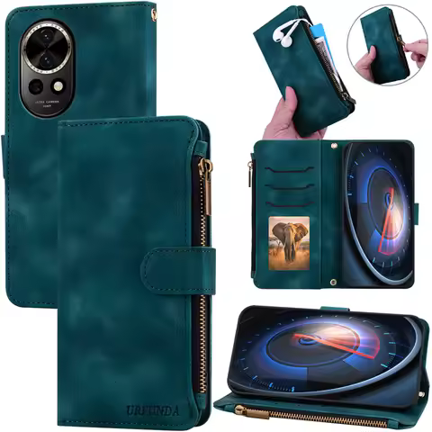 Wallet Case For Huawei Nova 13 13i 12i 11i 11 10 Pro 9 12 SE 2i 3 3i 3E 5T 7 7i 8 8i Y60 Y61 Y70 Y90