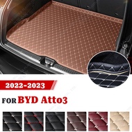 3D Surrounding Design Waterproof Car Trunk Mat For BYD Atto 3 2022 2023 Custom Car Accessories Auto Interior Decoration
