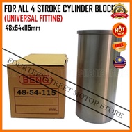 New 48x54x115mm Cylinder Liner Sleeve Sarung Universal Fitting 4 Stroke Blok Block Engine Motorcycle