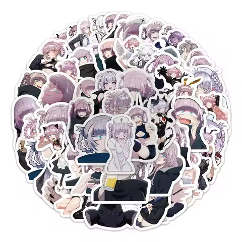 60pcs Nanakusa Nazuna Call of The Night Cartoon Anime Decorative Stickers