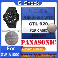 ถ่าน สำหรับนาฬิกา G-shock GW-A1000 จาก Panasonic รุ่นCTL920 CTL920F TOUGH SOLAR (คำเตือน! ควรแกะถ
