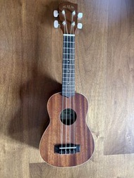 Kala Brand Mahogany Soprano Ukulele with Gig Bag