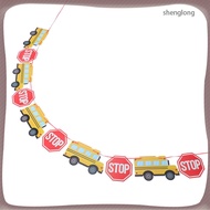 🎉 1 Set Classroom Banner for Back to School Vibe School Bus Birthday Party Decorations 9.4X5.5X0.01i