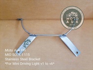 MIO SOUL I 115 STAINLESS MINI DRIVING LIGHT BRACKET