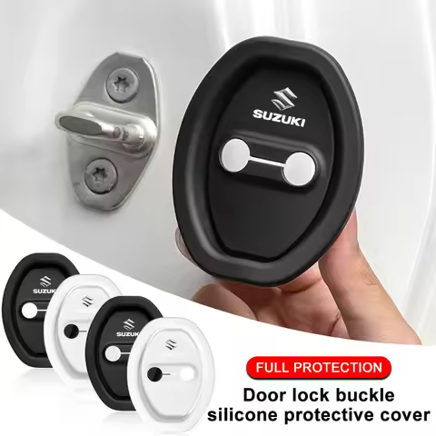Car Door Lock Buckle Protector Cover For Suzuki Swift Grand Vitara Jimny SX4 AX100 Liana Gsxr 600 75