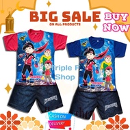 Boboiboy Children's Suits/Boy's T-Shirt Suits/ boboiboy Shirts- boboiboy Shirts-Boy's boboiboy Shirts