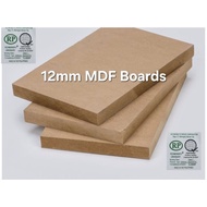 Solid MDF 12mm - 4ft x 4ft