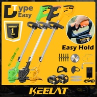 KEELAT Brushless Grass Trimmer Cordless Grass Cutter Mesin Rumput Bateri Portable Grass Garden Electric Lawn Mower Mesin