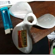 Aluminum propeller d3 x 4/ 5 leaves 3 fan boat boat 4-5 5-6 ketinting 3-4 propeller boat fisherman k