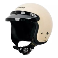 HELM BOGO RETRO Cargloss KW   FULL LEHER SNI