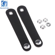 [Gazechimp] 1Pair Bellows Holder Strap Accordion Bellows Spare Parts Straps, Black