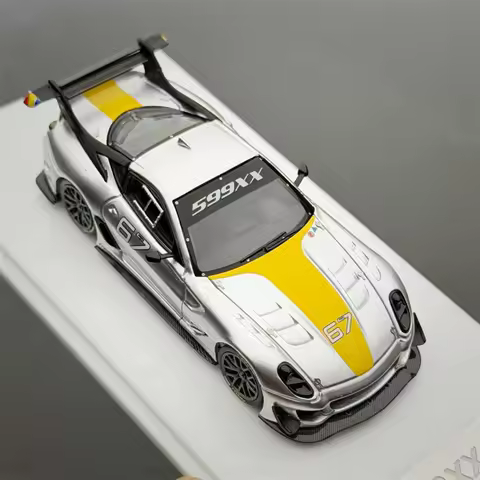 SK Model 1:64 599XX EVO Die-Cast Car Models Gifts
