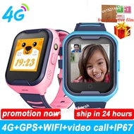 Kids Smart Watch 4G Wifi GPS Tracker Smartwatch Kids 4g Watch Phone Video Call Waterproof Smart Watc