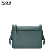 Fossil Women's Taryn Crossbody Bag ( ZB1894451 ) - Blue Leather