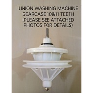 GG+UNION WASHING machine gear box (PLEASE SEE ATTACHED PHOTOS FOR DETAILS) union gearbox,union gearb
