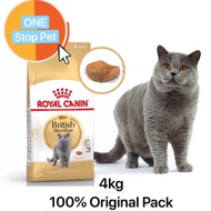 Royal Canin British Short Hair Adult 4kg - 100% Original Bag Royal Canin British Shorthair Cat Food