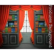 3x2.5m Fabric Graduation photo Background book shelf/ WS AF2 studio photo backdrop for photoshoot