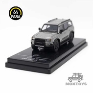 Para64 1:64 2024 Land Cruiser Lc250 Silver Star Diecast Model Car