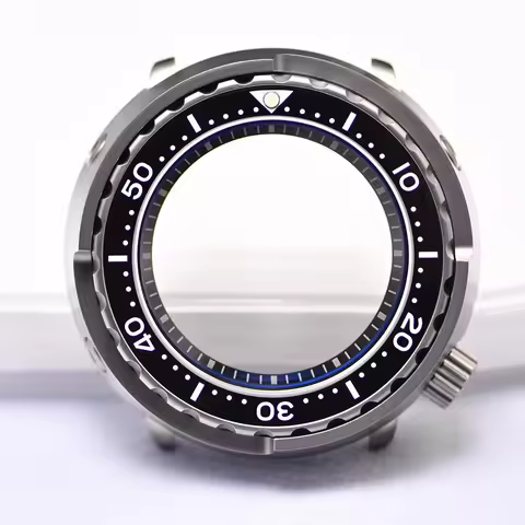 HEIMDALLR Watch Titanium Tuna SBBN031 Watch Case Ceramic Bezel Sapphire For NH35/nh36 automatic Move