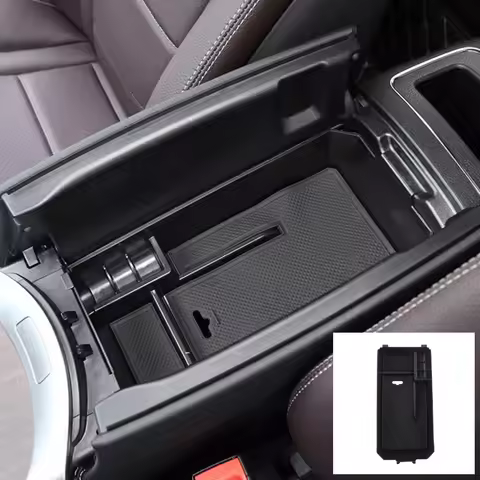 Armrest Storage Box for Mercedes Benz GLC X253 GLC Coupe 200 250 300 220d 250d 43 63 AMG 2016-2019 C