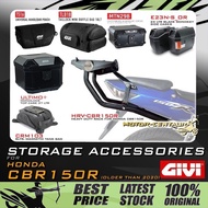 GIVI HONDA CBR150R (2016-2020) HRV HEAVY DUTY J RACK/SBL SIDE BAGS HOLDER & KOTAK/BOX MTN39/MTN29 AL
