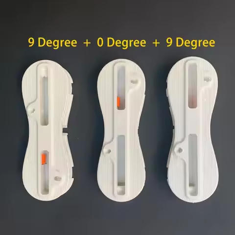 RISECE FCS2 Surfboard Fin Box Surf Easy Install Rudder Slot Fin Plug Center 0 Degree + Side 9 Degree