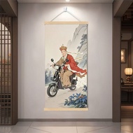 T Tang Monk Xitian Funny Take Sutra Hanging Paintings Decorative Paintings Window Aisle Entrance Bac