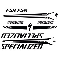 ■๑ Specialized FSR Bike Frame Decals