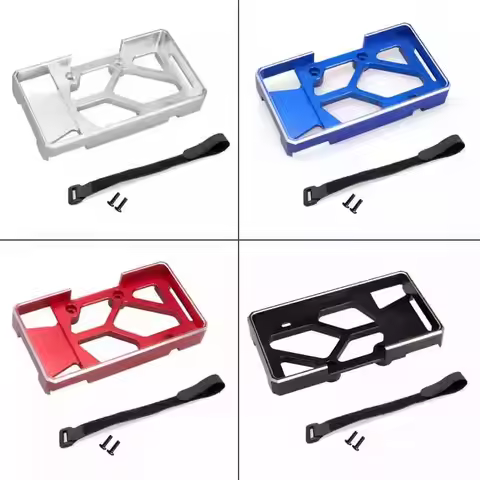 Wonder RC Aluminum alloy battery compartment For Traxxas TRX4M TRX-4M 1/18 RC Crawler Car Upgrade Pa