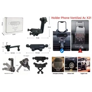 HP HOLDER X21 - Holder Car AC Venthp X21 Phone Vent Car Mount Holder Car AC Vent Multifunction AC X2