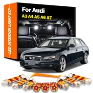 For Audi A3 8L 8V 8P A4 B5 B6 B7 B8 A5 A6 C5 C6 C7 A7 Car Canbus LED Interior Indoor Dome Trunk Ligh