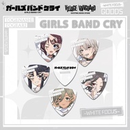All Voices Gentle GirlsBanry White Focus Guitar Picks Crying Girls Band Anime Game Guitar Bass Merch
