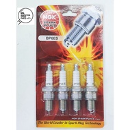 NGK BP6ES SPARK PLUG ONE SET 4PCS