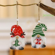 JEREMY1 Wooden Gnome Pendants, Decorative Cartoon Faceless Old Man Pendant, 2D Gnome Hanging Pendant