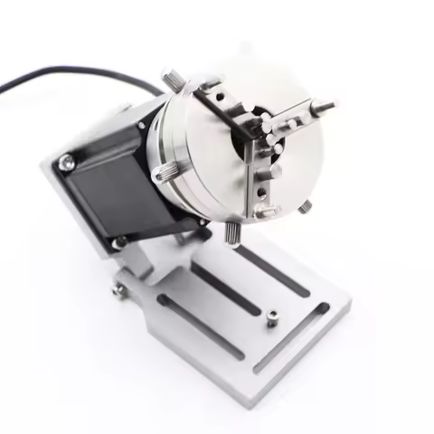 D69 Laser Marking Machine Ring Rotary Axis Chuck for Bracelet Jewelry Engraving Auto Lock Rotary Att
