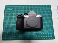 Mebont Applicable to Sony A7m4 Protective Film Sony A74 Camera Stickers All-Inclusive Leather Green