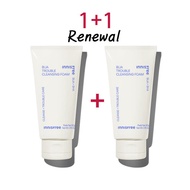 [100% Original] NEW ( 1+1 ) Innisfree Facial Foam Cleanser 150ml*2 (Bija Trouble Facial Foam Cleanse