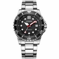 [Powermatic] Citizen NJ0120-81E Analog Automatic Black Dial Divers Stainless Steel 100M Men's Watch
