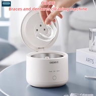 Oidire Braces Cleaner Ultrasonic Portable Holder Cleaner Denture Jewelry Invisible Braces Cleaner 0D