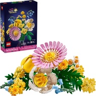 LEGO Botanicals Petite Sunny Bouquet Building Toy - DIY Floral Arrangement for Girls & Boys, Ages 9+