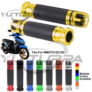 Motorcycle Aluminum Alloy Handlebar Grips Fits For WMOTO EZ125i Handle Grip Anti-slip Rubber Style 0