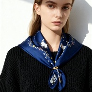 波蘭貓與瑜伽士 雙面絲巾絲巾環臻禮套裝 Jardin Des Fontaines