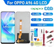 LCD For OPPO A96 4G/REALME 9i 4G/ 8i /Narzo 50 Display Touch Screen Assembly With Frame + Free Tools
