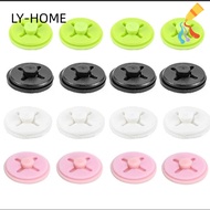 LY-HOME 16 Pcs Bib Boards, 17mm Plastic Running Bib Clips, Easy to Use Mixed Colors Race Bib Holder 