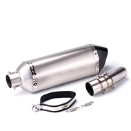 For BMW F800GS F800R F700GS Moto Exhaust Middle Link Pipe Motorcycle Escape Slip On Racing Modified