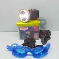 Senter Kepala Luby L1815 40 Watt Selam / Senter Kepala Selam Luby L 1815 / Diving Headlamp Luby 40 W