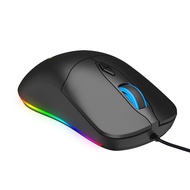 YWYT Wired Gaming Mouse RGB Macro Programming USB Mouse 7200 DPI Color Lighted Mouse for Office Game