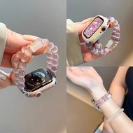 Succulent Grape Opal Crystal Watch Strap, Suitable for Apple Watch S9 S10, Smart Watch Accessories